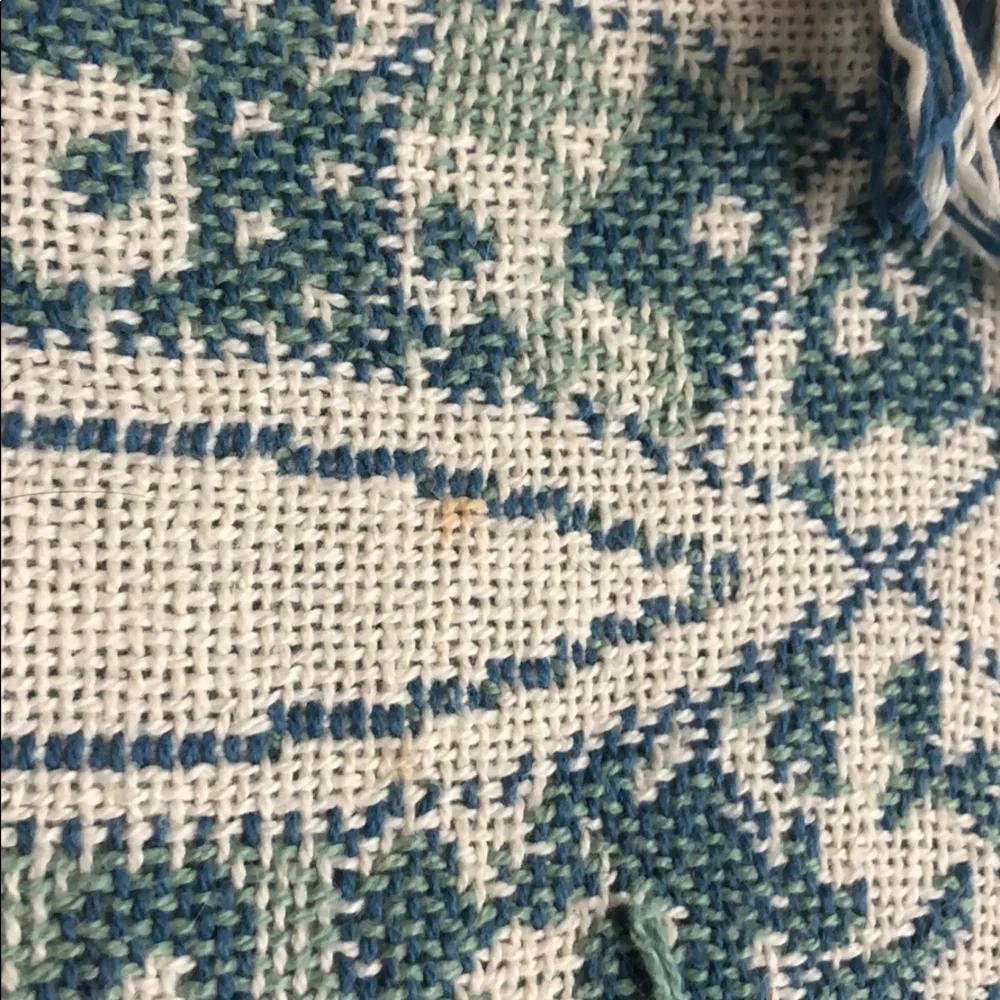 Crown Crafts 100% Cotton Throw Blanket